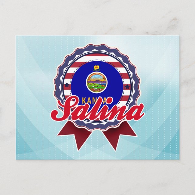 Postal Salina, KS (Anverso)