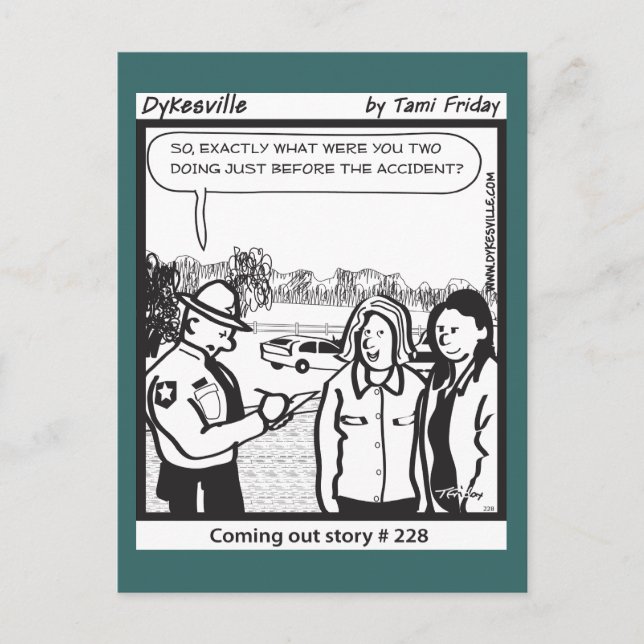 Postal Salir al paso (Anverso)