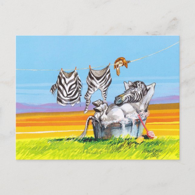 Postal Salir de la cola (Anverso)