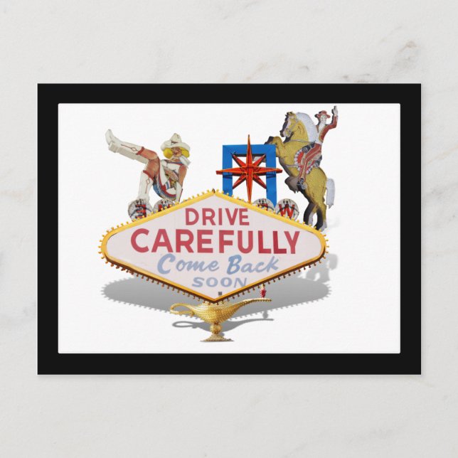 Postal Salir de Las Vegas (Anverso)