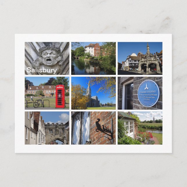 Postal Salisbury (Anverso)