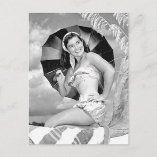 Postal Sally Ardrey Vintage fotografía chica