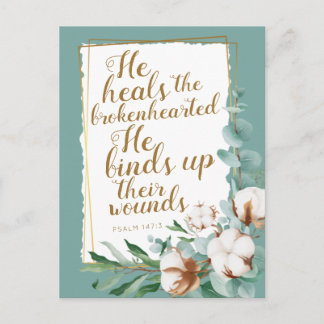 Postal Salmo 147:3 Aliento JW