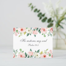 Salmo 23:3 Restaura mi versión de la Biblia del Al