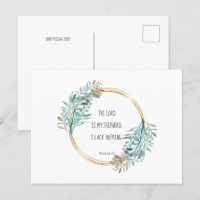 Salmo 23 El SEÑOR es mi pastor, Escritura