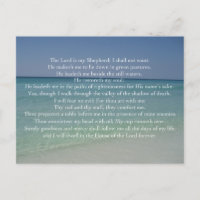 Salmo 23 El Señor es mi Pastor Hermosa Playa