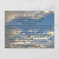 Salmo 23 Hermosa Biblia cristiana de Sky