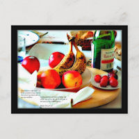 Salmo 23 v 5, 6| Postcard