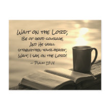 Salmo 27:14 Espere al Señor, Biblia Verse