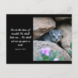 Postal Salmo 27:5 (KJV)