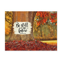 Salmo 46:10 Be Still and Know, Autumn Tree