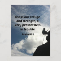 Salmo 46:1 Dios es nuestro refugio y fuerza...