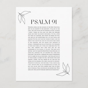 Postal Salmo 91