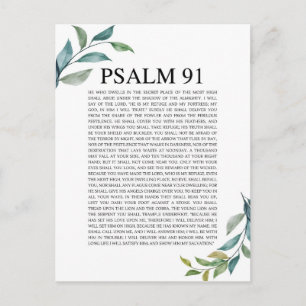 Postal Salmo 91 NVI