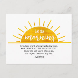 Postal Salmo amarillo de Sun