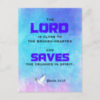 Salmo De Cita Bíblica inspiradora 34:18