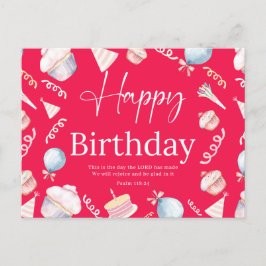 Postal Salmo de cumpleaños118:24