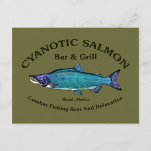 Postal Salmon Bar & Grill Cyanotic