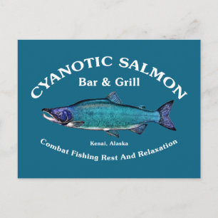 Postal Salmon Bar & Grill Cyanotic