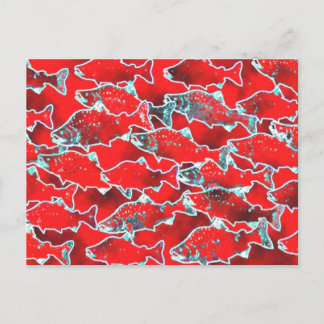 POSTAL SALMON FISH REDS