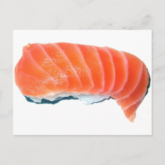 Postal Salmon Sashimi (Anverso)