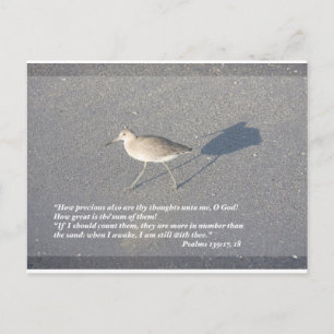 Postal Salmos 139:17-18