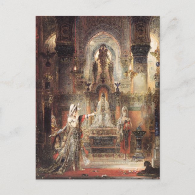 Postal Salome Dancing Antes De Herrar (Anverso)