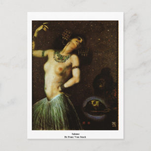 Postal Salome De Franz Von Stuck
