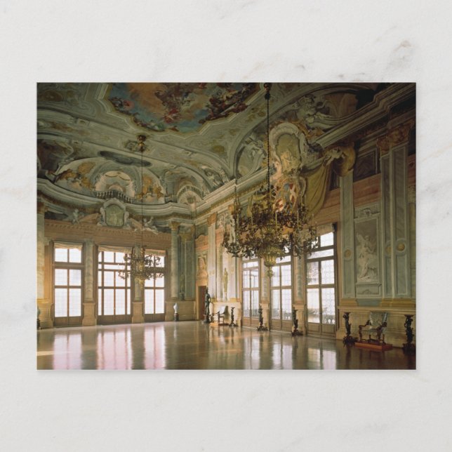 Postal Salón de baile (foto) (Anverso)