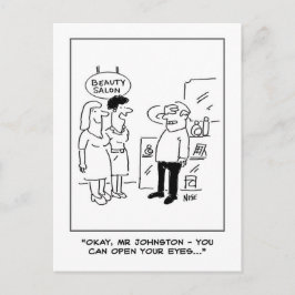 Postal Salón de belleza Sorpresa