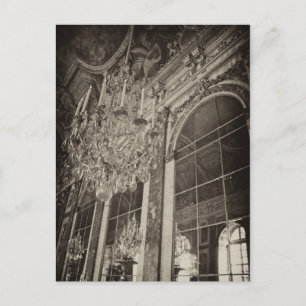 Postal Salón de Espejos, Palacio de Versalles 1