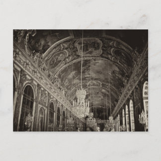 Postal Salón de Espejos, Palacio de Versalles 2