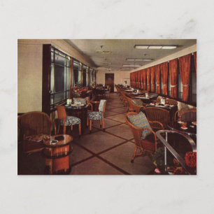 Postal Salón del jardín de estrellas Queen Mary