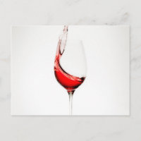 salpicadura de copa de vino