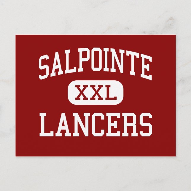 Postal Salpointe - Lancers - Escuela Secundaria - Tucson  (Anverso)