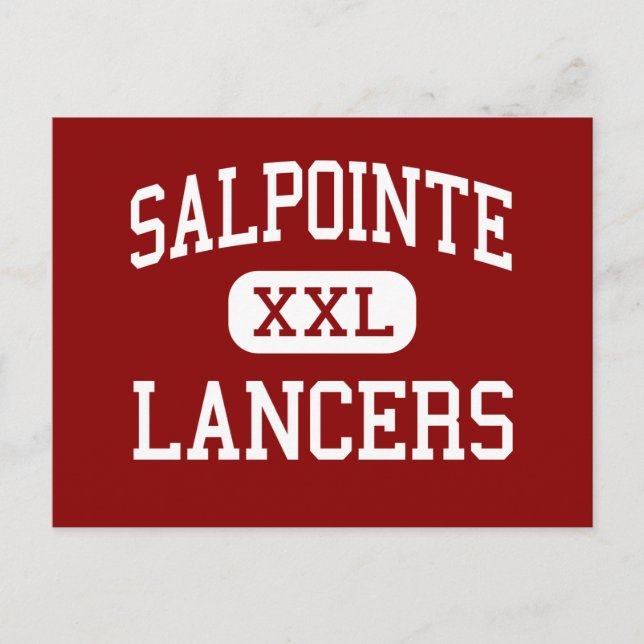 Postal Salpointe - Lancers - Escuela Secundaria - Tucson  (Anverso)