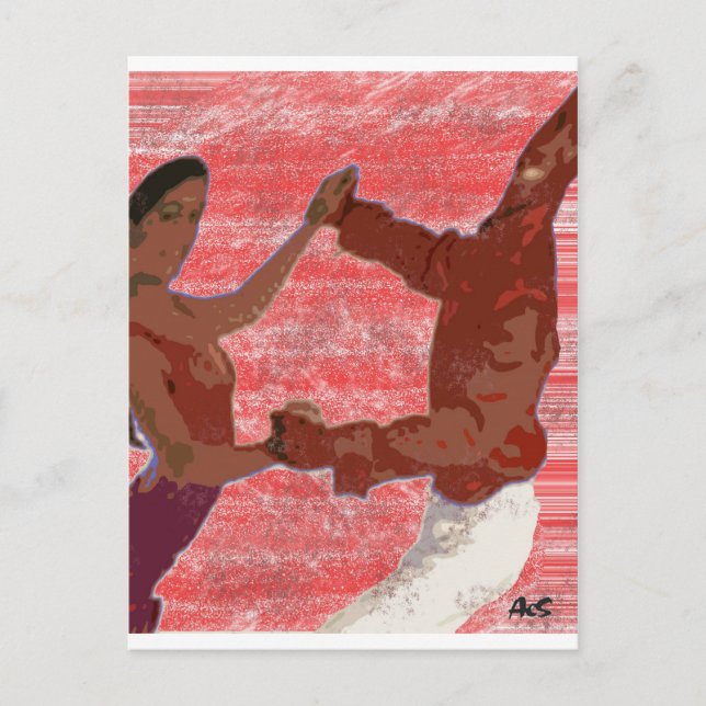 POSTAL SALSA DANCERS (Anverso)
