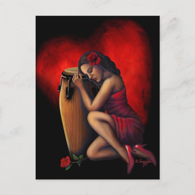 Postal Salsa Heartbeat (Anverso)