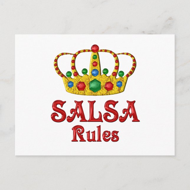 POSTAL SALSA RULES (Anverso)