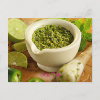Postal Salsa Verde