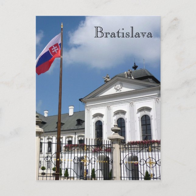 Postal salsalkovich bratislava eslovaquia (Anverso)