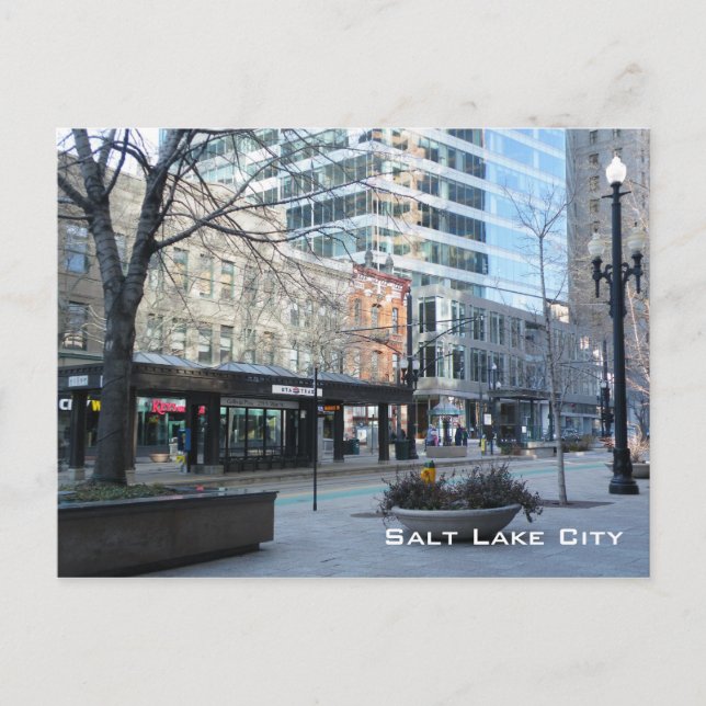 Postal Salt Lake City (Anverso)