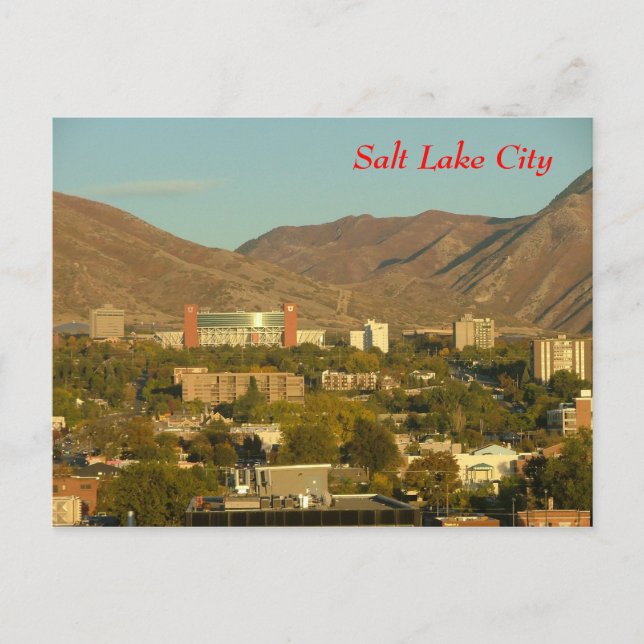 Postal Salt Lake City (Anverso)