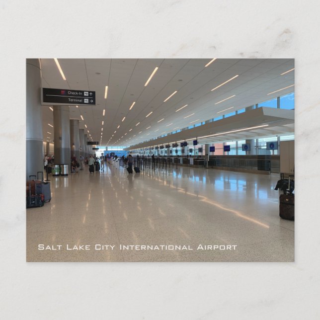 Postal Salt Lake City Inter (Anverso)