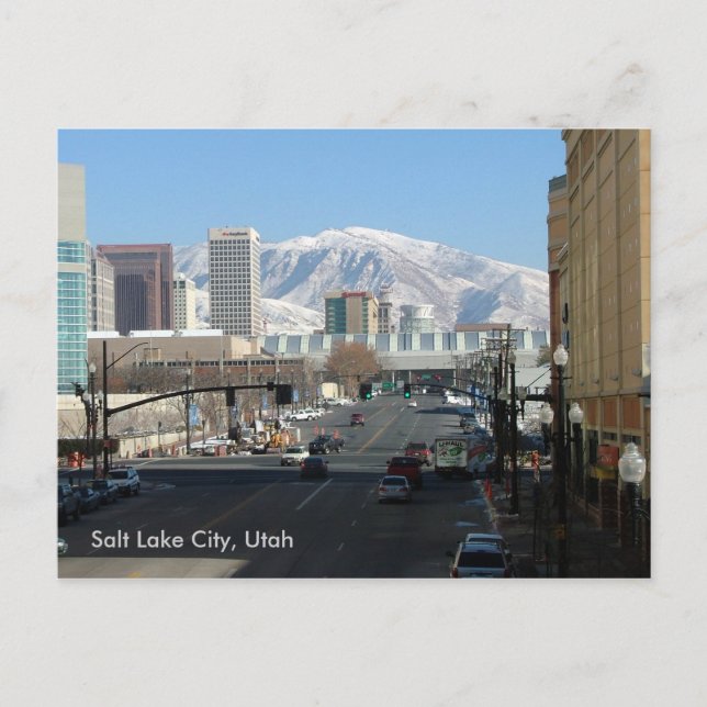 Postal Salt Lake City, Utah (Anverso)