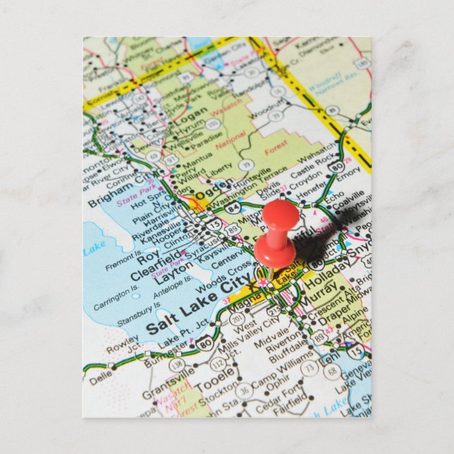 Postal Salt Lake City, Utah (Anverso)
