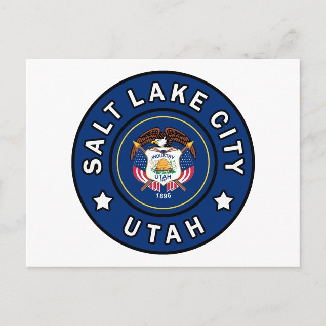 Postal Salt Lake City Utah (Anverso)