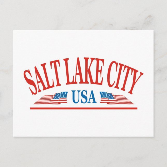 Postal Salt Lake City Utah (Anverso)