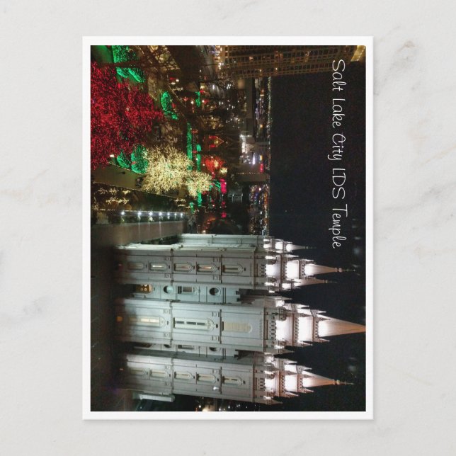 Postal Salt Lake LDS Temple Square (Anverso)