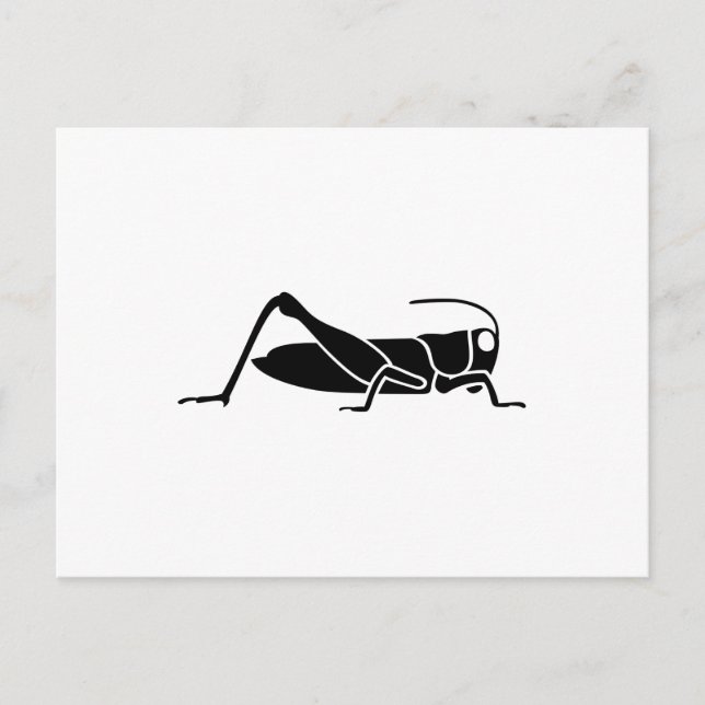 Postal Saltamontes (Anverso)